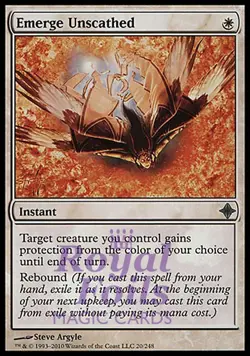 Emerge Unscathed 1x FOIL ROE MTG Rise of Eldrazi Uncommon MINT white - Image 1