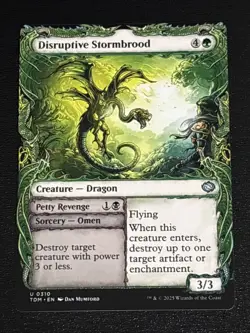 MTG Tarkir: Dragonstorm Disruptive Stormbrood Showcase 0310 NM - Image 1