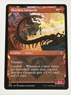 MTG Zendikar Rising Skyclave Geopede Showcase 301 NM - Image 1