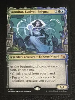 MTG Murders at Karlov Manor Vannifar, Evolved Enigma Showcase 0323 NM Mythic - Image 1