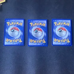 Pokemon WOTC Base Set Shadowless Starters Charmander Bulbasaur Squirtle - Image 5