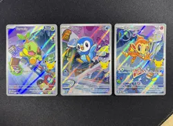 Pokemon first partner, illustration collection series, one promo set. 105 - Image 1