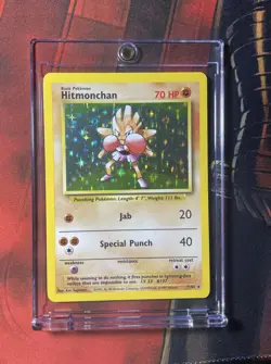 Hitmonchan - 7/102 - Pokemon Base Set Unlimited Holo Rare Card WOTC - NM - Image 5