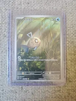 Feebas 198/191 IR Illustration rare Pokemon Surging Sparks SV8 - Image 1