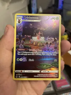 The Pokemon Company Kricketune GG02/GG70 Crown Zenith Holo Rare EN 90 nm - Image 1
