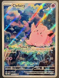 Clefairy 094/088 Holo Illustration Rare Perfect Order Pokemon Near Mint - Image 1