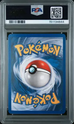 2002 POKEMON LEGENDARY COLLECTION #5 DARK DRAGONITE-REVERSE FOIL PSA 7 - Image 2