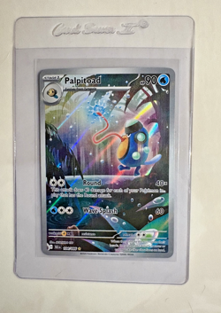 Palpitoad 104/086 Illustration Rare SV: Black Bolt Pokemon TCG NM - Image 1