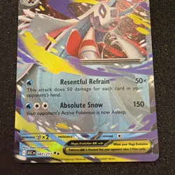 Mega Froslass ex 047/217 Ascended Heroes Holo Pokemon TCG NM #LA2 - Image 3