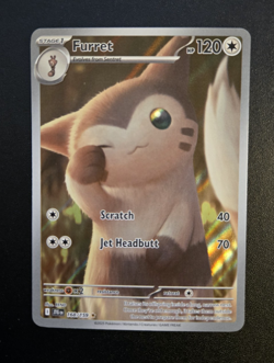 Pokemon TCG Journey Together #168/159 Furret NM - Image 1