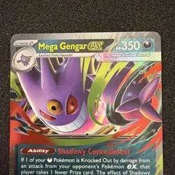 Mega Gengar ex 125/217 Double Rare Ascended Heroes Pokemon Holo Near Mint #LA2 - Image 2