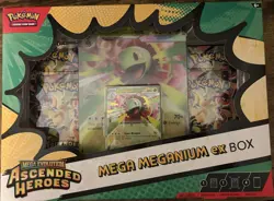 Pokemon TCG Mega Evolution: Ascended Heroes Mega Meganium ex Box - Image 1