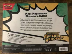 Pokemon TCG Mega Evolution: Ascended Heroes Mega Meganium ex Box - Image 2