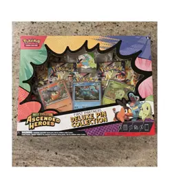 Pokemon TCG Mega Evolution Ascended Heroes Deluxe Pin Collection Box - Image 1