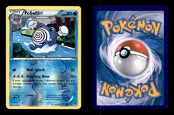 POLIWHIRL 16/111 UC FURIOUS FISTS POKEMON REVERSE HOLO NM/M - Image 3