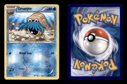 OMANYTE 17/124 UC FATES COLLIDE POKEMON REVERSE HOLO NM/M - Image 3