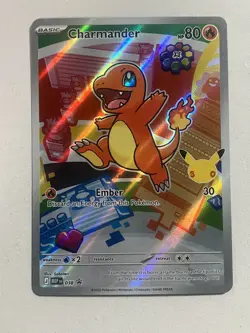 2025 Pokemon MEP Black Star Promos Charmander #038 - Image 2