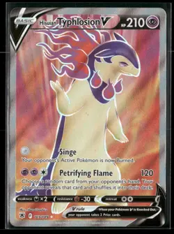 Hisuian Typhlosion V 169/189 Ultra Rare Astral Radiance NM/M Pokemon - Image 1