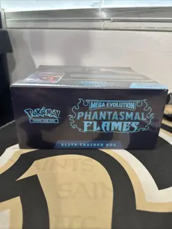 Phantasmal Flames Mega Evolution Elite Trainer Box Sealed Pokemon - Image 3