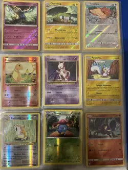Pokemon Vintage & Reverse Holo Lot Pikachu Charmander Mewtwo Espeon - Image 1