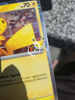 Pokemon 30th Anniversary 2026 Pikachu 051/162 Swirl Cosmo Holo Eng NM - Image 3