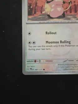 Pokemon TCG Miltank 081/131 Prismatic Evolutions Common Reverse Holo Masterball - Image 4