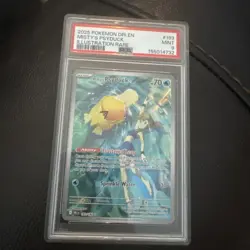 Pokemon TCG Misty's Psyduck 193/182 Destined Rivals PSA 9 - Image 1