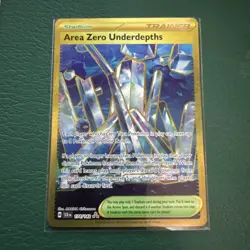 Area Zero Underdepths 174/142 HYPER RARE- Pokemon TCG Stellar Crown NM+ - Image 1