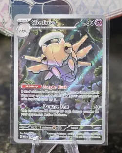 Shedinja 144/132 - Mega Evolution - Pokemon TCG - Illustration Rare - Near Mint - Image 1