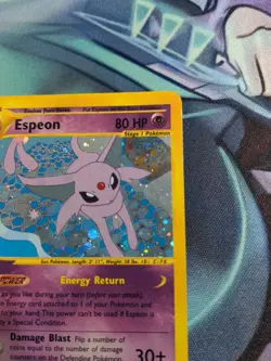 Espeon H9/H32 Holo Rare Aquapolis Pokemon LP/MP - Image 4