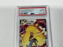 Pokemon Pikachu VMAX Lost Origin Trainer Gallery Full Art #TG17 PSA 10 Gem Mint - Image 4