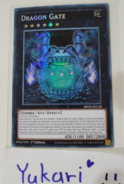 Dragon Gate (Prismatic secret rare) MP25-EN148 1st Edition mint Yugioh TCG - Image 1