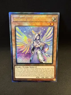 Diviner of the Herald RA05-En017 Prismatic Ultimate Rare Near Mint Yugioh - Image 1