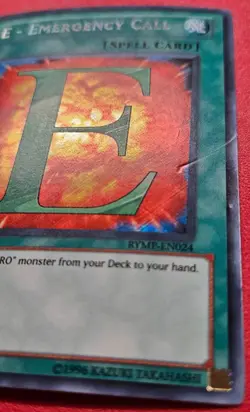 1x Yu-Gi-Oh! E - Emergency Call - RYMP-EN024 - Secret Rare - 1st Edition - HP - Image 4