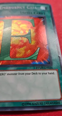 1x Yu-Gi-Oh! E - Emergency Call - RYMP-EN024 - Secret Rare - 1st Edition - HP - Image 5