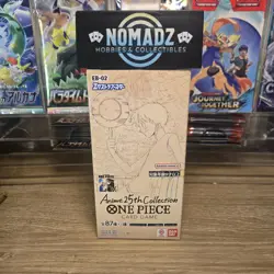 BANDAI ONE PIECE Card Game Extra Booster Anime25th collection EB-02 BOX Japanese - Image 1