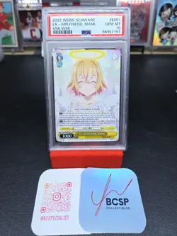 PSA 10 (Pop 4) 2022 WEISS SCHWARZ RENT A GIRLFRIEND EX MAMI KNK/W86 #E001 RR 💎❤ - Image 3