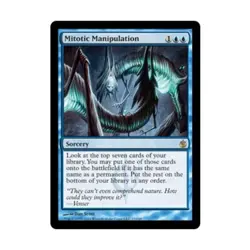 WOTC MtG Mirrodin Besieged Mitotic Manipulation (R) (Foil) NM - Image 1