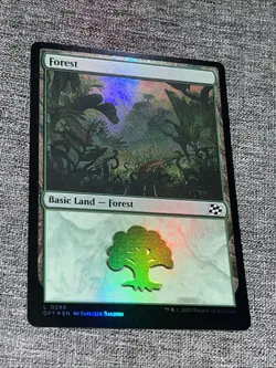 Forest (0289) #289 (Foil) (NM) Aetherdrift DFT Magic MTG - Image 1