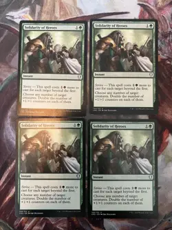 MTG Solidarity of Heroes X4 - Image 1
