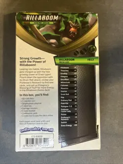 Pokemon TCG Sword & Shield Theme Deck Rillaboom FACTORY SEALED NEW - Image 2