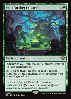 1x Comforting Counsel NM Eng MTG - Secrets of Strixhaven - Image 1