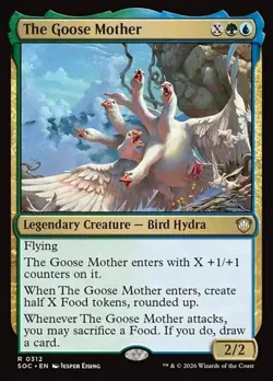 1x The Goose Mother NM Eng MTG - Secrets of Strixhaven Commander - Image 1