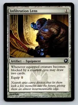 Infiltration Lens Scars of Mirrodin 167 UC NM Magic: The Gathering - Image 1