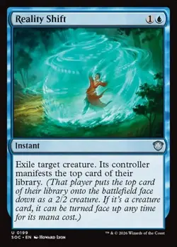 1x Reality Shift NM Eng MTG - Secrets of Strixhaven Commander - Image 1