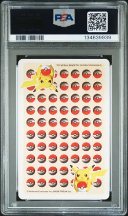 PSA 10 - Psyduck Joker - Pokemon Stadium Yellow Poker Playing Card 1998 Vintage - Image 2