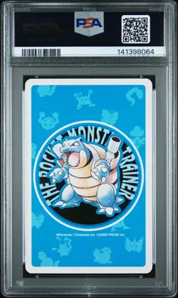 PSA 8 - Dragonite 10 of Spades #149 Pokemon Blue Poker Playing Card Vintage 1996 - Image 3