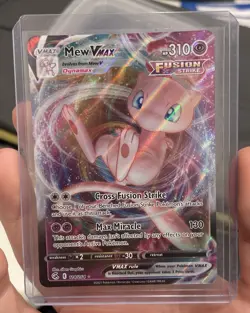 Mew VMAX 114/264 - Pokemon Fusion Strike - Holo Rare (NM) - Image 1