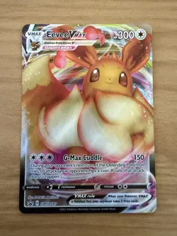 Pokemon Eevee VMAX SWSH087 Shining Fates Promo Near Mint NM - Image 1
