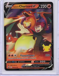 2019-2023 Pokemon SWSH Black Star Promos Lance's Charizard V #SWSH133 - Image 1